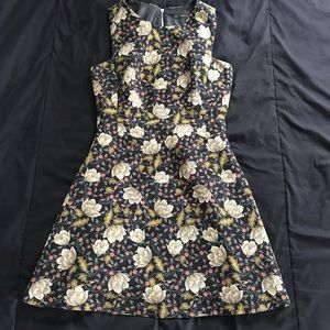 ZARA Floral Dress WOMENS MEDIUM